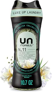 Downy Unstopables Unlimited Collection In-Wash Laundry Scent Booster Beads, No. 11, Fine Fragrance, Long-Lasting Fresh Scent Beads, 10.7 oz