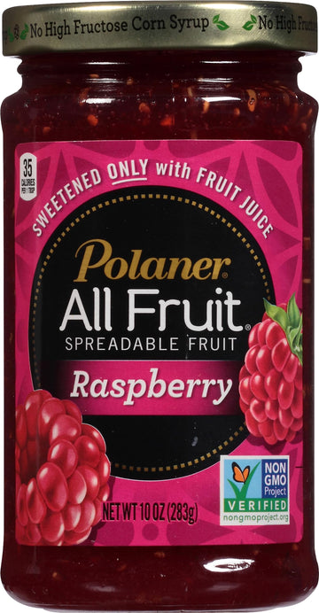 All Fruit Spreadable Fruit by Polaner – 10.0 Ounce (Pack of 1), Red Raspberry, Model 001721