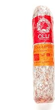 Olli Salumeria, Preservative-Free Salami Bulk Stick, Calabrese - Zesty Cayenne Pepper and Paprika (4-5 lbs avg, 1 Pack)
