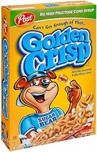 Post Golden Crisp Cereal, 14.75 Ounce (Pack of 12)