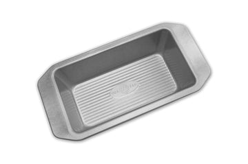 American Bakeware Classics 1-Pound Loaf Pan by USA Pan – 1 Pound, Alloy Steel, Aluminized Steel, Model 1140LF-3-ABC