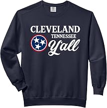 Cleveland Tennessee Y'all TN Southern Slang Vacation Comfort Colors Adult Sweatshirt
