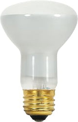 Satco S8519 130-Volt 45-Watt R20 Medium Base Light Bulb, Frosted