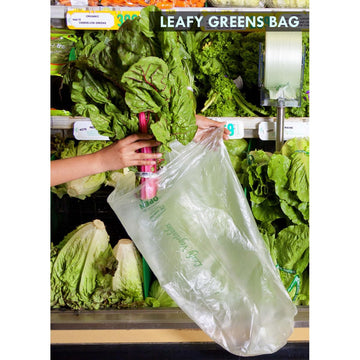 16" x 28" High-Density Pull N Pack Produce Bag - 1900 per case by Crown Poly – 16" Length x 28" Depth, HDPE, green, Model 10310