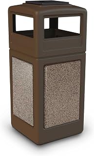 Commercial Zone STONETEC W/ASHDOMELID, 42G BRN/Riverstone, Brown