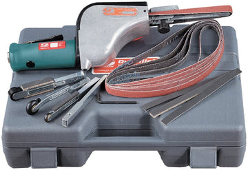 () Dynafile Abrasive Belt Tool Versatility Kit | 0.5 hp by Dynabrade – Full Size, Aluminum/Composite, Factory, Model 14010