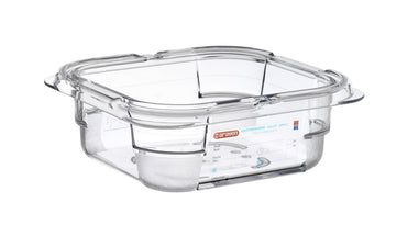 Polycarbonate Food Box, 1.05 Quart by Araven – 2.5 cubic_inches, Polycarbonate (PC), Clear, Model 09796