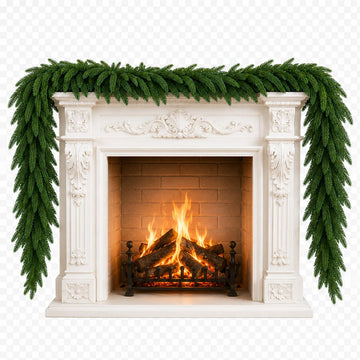 6FT Norfolk Pine Garland by Generic – Polyethylene (PE), Green, Model ese1231