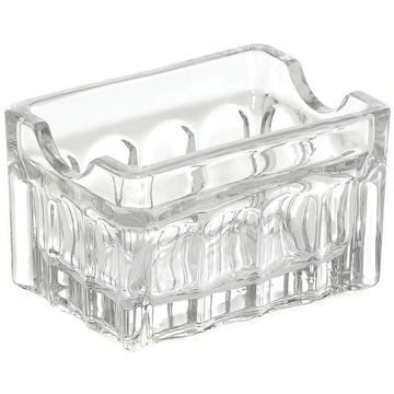 Glass Packet Holder by Tablecraft – 1 Count (Pack of 1), 2.0 liters, Glass, Clear, Model TBH121
