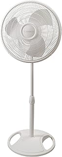 Lasko Oscillating Pedestal Fan - Adjustable to 47" - 2520 - White