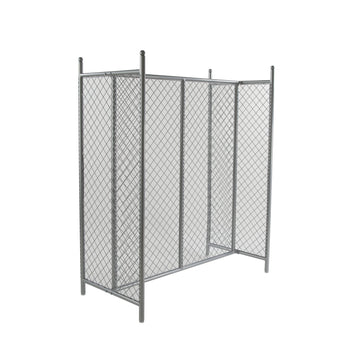 Gondola Style Rack by Econoco – 50"L x 25"W x 61"H Gondola Style Rack, Multi Color, Model FC61/EC