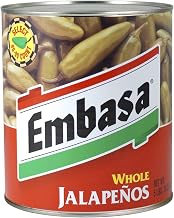 Embasa Whole Jalapeno Pepper With Escabeche, 10 Can -- 6 Case
