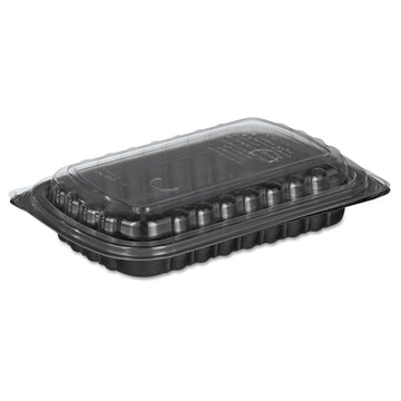 Clearview Mealmaster Rib Containers by PACTIV LLC – Plastic, Pack of 90