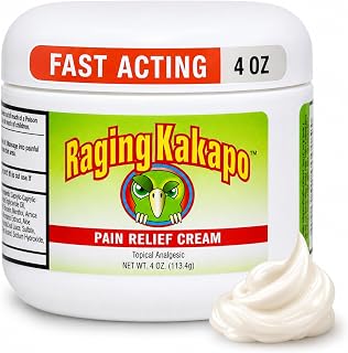 Pain Relief Cream 4 oz. Histamine Dihydrochloride, Capsaicin | Odor Free, Non-Greasy Pain Cream - Emu Oil, Arnica & More - Sore Muscles, Joint Pain & Aches