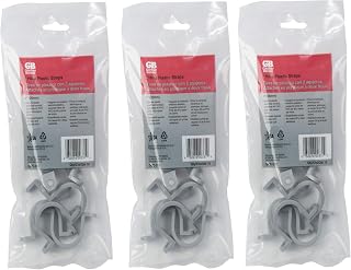 Gardner Bender GCC-310 Two Hole Plastic Straps, 1-Inch, 3 Pack