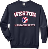 Weston Massachusetts (MA) Comfort Colors Adult Sweatshirt