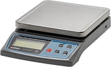 Winco 6 1/2" Clear Digital Portion Scale