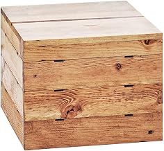 Cal-Mil 3628-10-99 Madera Riser, 10" Height, 12" Width, 12" Length, Reclaimed Wood