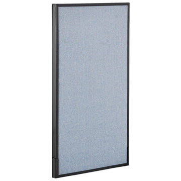 24-1/4"W x 42"H Office Partition Panel by Global Industrial – Steel, Blue, Model 277660BL