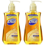Antibacterial Liquid Hand Soap Gold by Dial – 7.5 Fl Oz (Pack of 2), Gold, Pack of 2, Model PPAX1344290