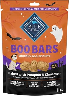 Blue Buffalo Boo Bars Pumpkin & Cinnamon Dog Biscuits, 11 oz