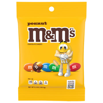 Peanut Peg Pack - 5.3 oz by M&M's – 5.3 Ounce, Model 1732