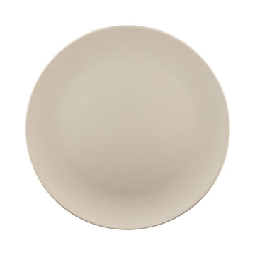 Round Plate by Elite Global Solutions – 11" dia., 50% Melamine 50% Bamboo, Papyrus, Pack of 6, Model ECO1111R-PP