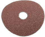 Forney 71738 4-1/2-Inch Aluminum Oxide Sanding Disc with 7/8-Inch Arbor, 36-Grit