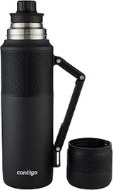 Contigo Thermal Bottle Thermalock, Vacuum Insulated Travel Flask, Thermos Flask for Hot Drinks, up to 35h hot & 60h Cold, Leakproof Coffee Tea Bottle, Stainless Steel Travel Mug
