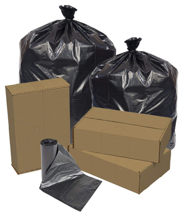 EcoStrong™ Repro 1.7-mil Can Liners by Pitt Plastics – 60 gallons, Pack of 100, Model EC385817K