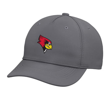 Winston Redbirds Adjustable Printed Baseball Hat by Winston High School, Winston, MO 64689 – Cotton, Slate Grey