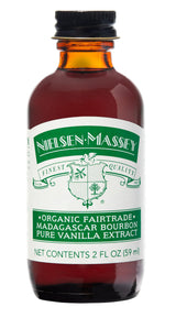 Organic Fairtrade Madagascar Bourbon Pure Vanilla Extract for Baking and Cooking by Nielsen-Massey – 2 Fl Oz (Pack of 1), Model D1050
