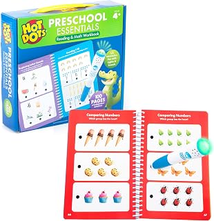 Educational Insights Hot Dots Preschool Essentials: Reading & Math