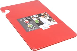 San Jamar Cutting Board,12x18 in,Red CB121812RD - 1 Each