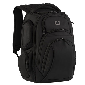 Black Rev Backpack by OGIO – One Size, Polyester, Black, Model 5918037OG