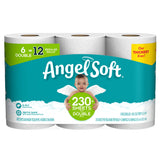 Toilet Paper by Angel Soft – 6 Rolls, Paper, Model 77433