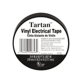 "Tartan" Vinyl Black Plastic Electrical Tape by 3M – 49656 inches, Vinyl, Black, Model 49656