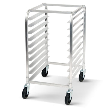 Pan Rack by Winco – large, Aluminum, Silver, Model ALRK-10