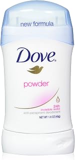 Dove Deodorant 1.6 Ounce Invisible Solid Powder (47ml) (3 Pack)
