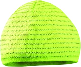 OccuNomix LUX-MBRB-Y Multi-Banded Reflective Knit Beanie, One Size Fits Most, Yellow