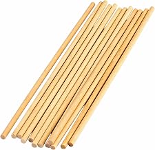 Teacher Created Resources STEM Basics: 1/4" Wood Dowels, 12 Per Pack, 12 Packs