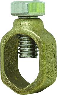 RCL2-10.58BZ Southwire 5/8 in. Grounding Rod or 1/2 in. Rebar Ground Rod Clamp for #10 SOL/STR - #2 STR Wire, 1PK