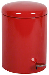 WITT Step On Metal Biohazard Waste Container by Witt Industries – Small (20 Gallons Or Less), 4.0 gallons, Steel, Red, Model 2240RD