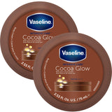 Cocoa Glow Body Cream 2-Pack by Vaseline – 1.27 Ounce (Pack of 2), Pack of 2