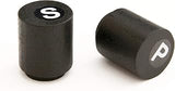 PacknWood 210BKPS2N - Black Bamboo Mini Salt and Pepper Shakers - Pre-Filled Salt and Pepper Shaker without Grinder - Biodegradable, Disposable and Decorative - (0.75" Height) (Pack of 100)