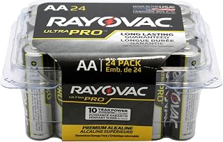 Rayovac Ray-o-Vac Battery,AA,Alkaline,Package Quantity:24 per Pack