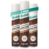 Dark Dry Shampoo by Batiste – 1.27 Ounce (Pack of 3), Dark Brown, Pack of 3