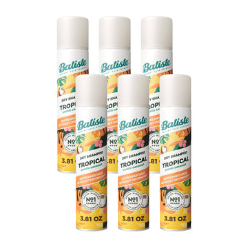 Instant Hair Refresher Dry Shampoo by Batiste – 3.81 Ounce (Pack of 6), Pack of 6