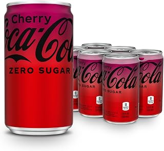 Coca-Cola Cherry Zero, 7.5 Fl oz (Pack Of 6)