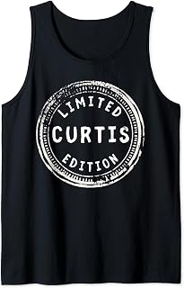 Limited Edition Curtis Cool and Unique Gift Idea Tank Top